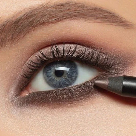 15 Color Pearlescent Eyeshadow Eyeliner Pencil Waterproof Glitter